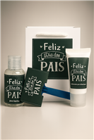 Kit Dia Dos Pais com Pós-Barba, Sabonete e Barbeador