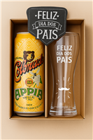 Kit Dia dos Pais com Copo e Cerveja Artesanal Colorado