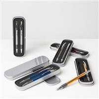 Kit Executivo Personalizado Caneta e Lapiseira com Estojo Premium e Placa para Gravação