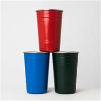 Copo Personalizado 480ml em Aço Inox – Copo Metálico Corporativo Durável