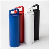 Garrafa Térmica Inox 600ml Personalizada com Parede Dupla e Alça – Brinde Corporativo Premium