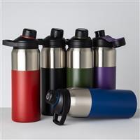 Garrafa Térmica Inox 750ml Personalizada com Tampa Magnética e Alça – Squeeze Corporativo Premium