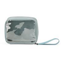 Nécessaire Personalizada em Nylon com Viseira Transparente – Brinde Corporativo Funcional Premium