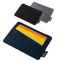 Porta-Cartão Sustentável Personalizado em rPET com 3 Divisórias - Brinde Corporativo Ecológico