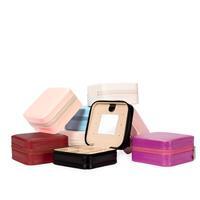 Porta-Joias Compacto Personalizado com Espelho em Couro Sintético – Brinde Corporativo Premium