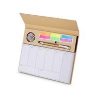 BLOCO DE ANOTAÇÕES COM AUTOADESIVOS E CANETA - 15222