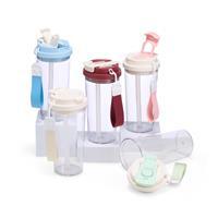 Copo Personalizado 600ml em Policarbonato com Tampa Flip e Canudo