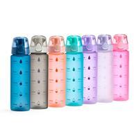 Garrafa Personalizada com Marcador de Hidratação 700ml com Botão e Alça – Squeeze Promocional para Empresas