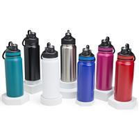 Garrafa Térmica Inox 650ml Personalizada com Base Antiderrapante e Alça Flexível – Squeeze Corporativo Premium