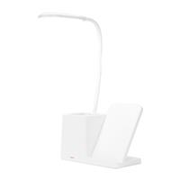 LUMINÁRIA LED COM CARREGAMENTO VIA INDUÇÃO E PORTA-CANETA - 15234