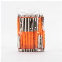 PACOTE C/ 50 PÇS CANETA METAL 4 ESTRELAS - P@03014