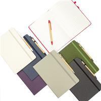 CADERNETA FIBRA DE ARROZ COM CANETA - 08290