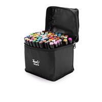 Kit Canetinhas Marcadoras 80 Cores Personalizado com Bolsa – Brinde Corporativo Criativo Premium