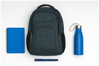 Kit Onboarding e Boas-vindas com Mochila, Garrafa, Caderno e Caneta