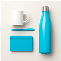 Kit Onboarding e Boas-vindas com Caneca, Moleskine, Garrafa e Caneta