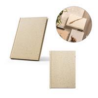 Caderno A5 Sustentável em Resíduos de Cevada e Algodão Reciclado