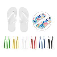 Chinelos Personalizados em EVA com Sublimação Total e Tira em PVC