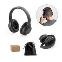 Fone de Ouvido Wireless Dobrável Personalizado em ABS Reciclado com ANC e Bluetooth