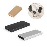 DOROTHY 10. Bateria portátil em alumínio 100% reciclado e bateria em lítio com capacidade de 10