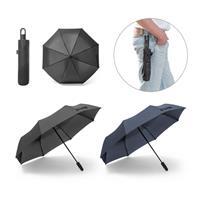 Guarda-Chuva Dobrável Automático Personalizado à Prova de Vento - Brinde Corporativo Compacto Premium