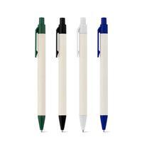 Caneta Ecológica Personalizada em Cartão Reciclado e ABS – Brinde Corporativo Sustentável