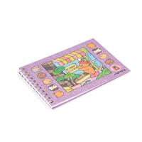 Caderno de Colorir com Capa Holográfica