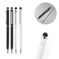 Caneta de Alumínio Personalizada Antibacteriana com Touch – Brinde Corporativo Premium com Escrita 1,5 km