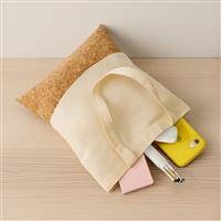 Sacola Ecológica de Algodão com Fundo em Cortiça Personalizada para Brindes Corporativos Premium Sustentáveis