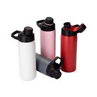 Garrafa Térmica Personalizada 600ml Inox com Vedação a Vácuo e Alça de Transporte