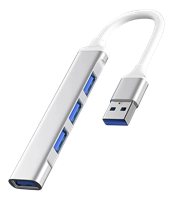 Hub USB 3.0 4 Portas Speed 5Gbps Personalizado para PC e Notebook