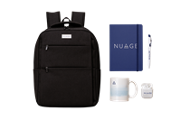 Kit Onboarding com Mochila Personalizada, Fone Bluetooth, Xícara e Caderno