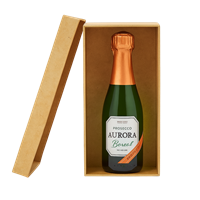 Espumante Prosecco Aurora 187ml com Caixa de Madeira MDF