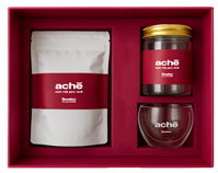 Kit Café Gourmet com Copo e Biscoitos