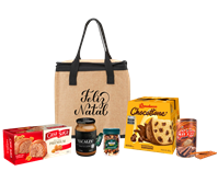 Kit Natal com Bolsa Térmica Ecológica