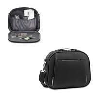 Necessaire Executiva Personalizada em EVA com Alça e Trolley – Mala de Cosméticos Corporativa Premium