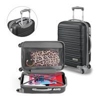 Mala de Viagem Executiva Personalizada 36L em ABS com Rodas 360° - Brinde Corporativo Premium para Executivos