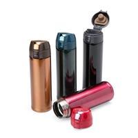 Garrafa Térmica Personalizada 480ml Inox com Trava de Segurança e Antivazamento