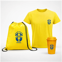 Kit Copa do Mundo Brasil Personalizado