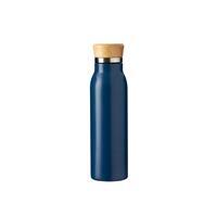 Garrafa Térmica Inox 600ml Personalizada com Tampa de Bambu – Brinde Corporativo Premium Sustentável