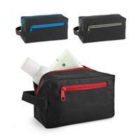 Bolsa de Cosméticos Personalizada em 600D com Bolso Frontal – Bag Corporativa para Brindes