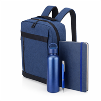 Kit Onboarding Boas Vindas Corporativo Personalizado com Mochila, Caderno, Garrafa e Caneta