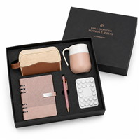 Kit Onboarding Corporativo Personalizado – Boas-Vindas para Colaboradores com Necessaire, Caneca, Caderno e Brindes