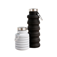 GARRAFA RETRÁTIL SILICONE 500ML - 19169