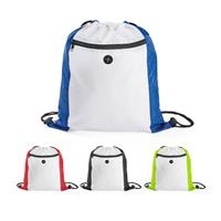 ALICANTE. Sacola tipo mochila em 210D - 92911