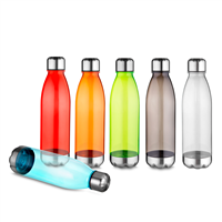 Garrafa Personalizada 700ml com Base Metálica e Vedação em Silicone – Squeeze Promocional para Empresas
