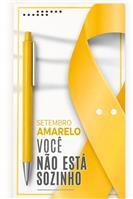 Kit Setembro Amarelo com Caneta