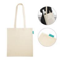 Sacola Personalizada em Algodão Orgânico 100% – Brinde Corporativo Sustentável com Alças Longas