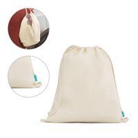 Sacola Mochila Personalizada em Algodão Orgânico 120g – Brinde Corporativo Sustentável