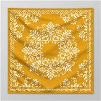Bandana Quadrada Grande Personalizada 70 x 70cm