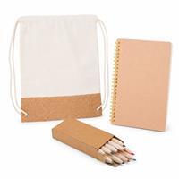 Dia das Crianças - Kit Ecológico Sacochila, Caderno e Lápis